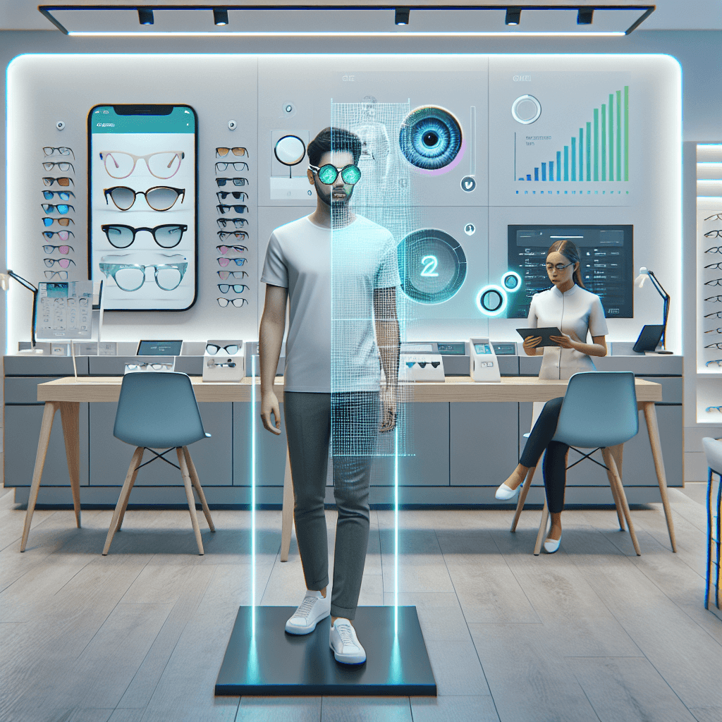 L’IA pour les opticiens : Essayage virtuel et gestion des commandes
