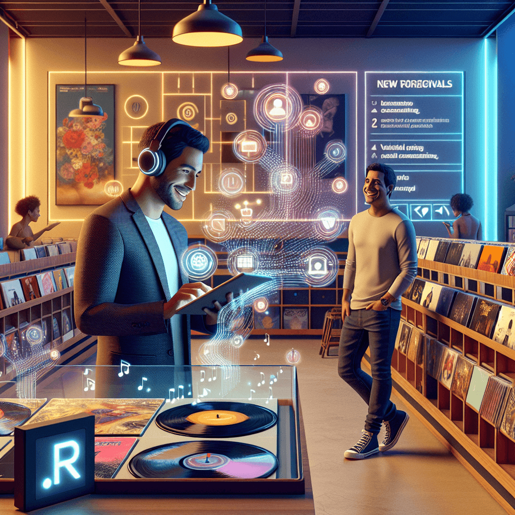 L’IA pour les disquaires et magasins de musique : Recommandations et gestion des stocks