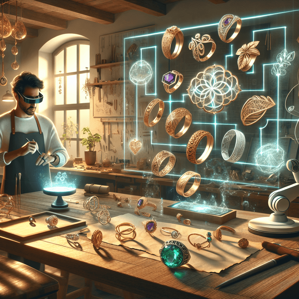 Comment les bijoutiers utilisent l’IA pour créer des designs uniques