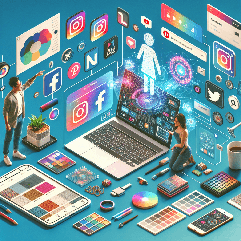 L’IA pour créer des visuels adaptés à chaque réseau social