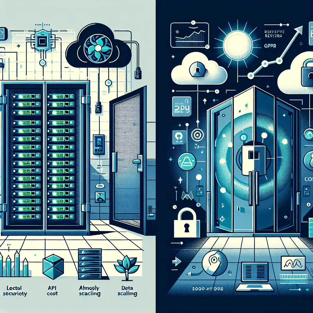 IA locale vs IA dans le cloud : que choisir pour votre PME ?