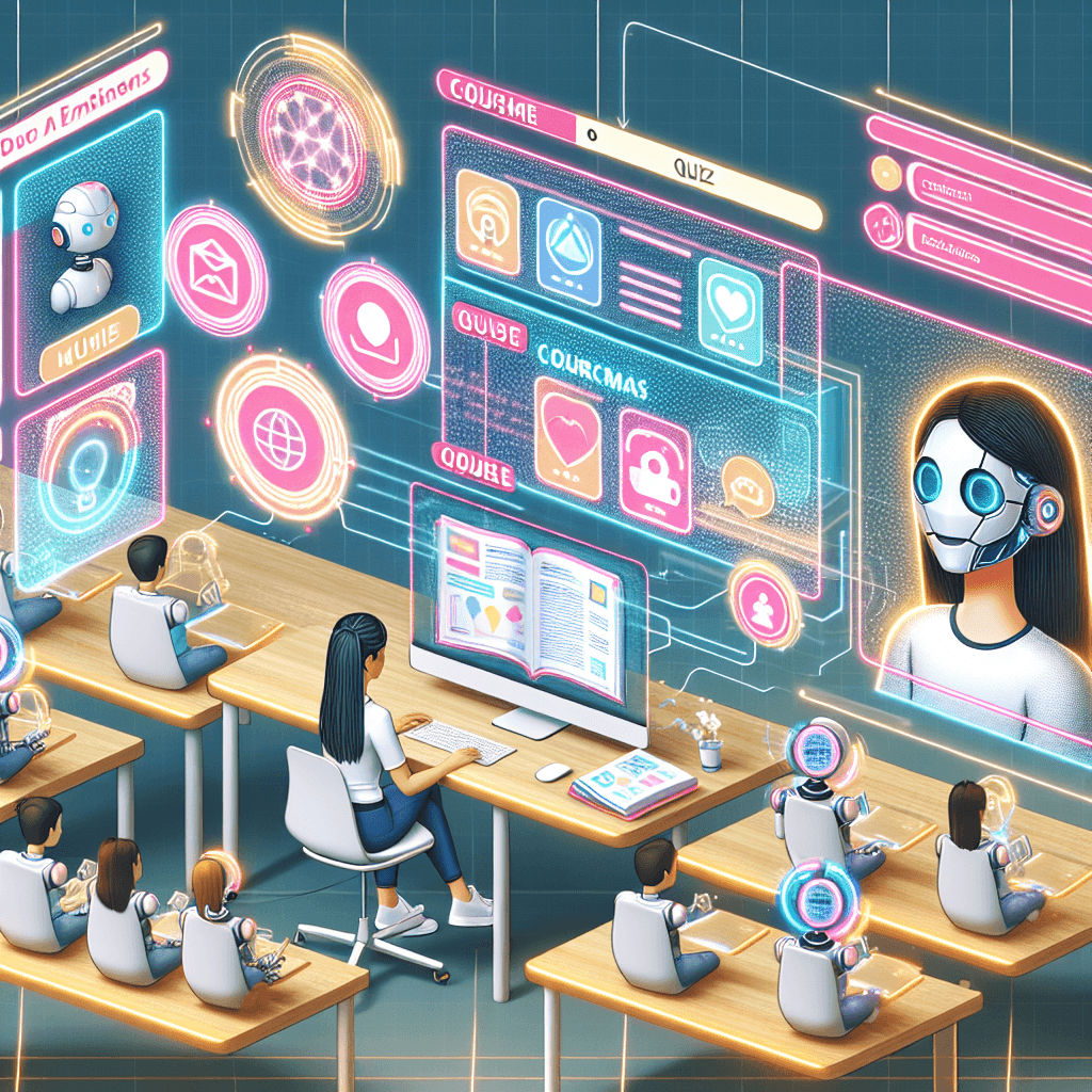 Comment créer un cours en ligne avec l’IA