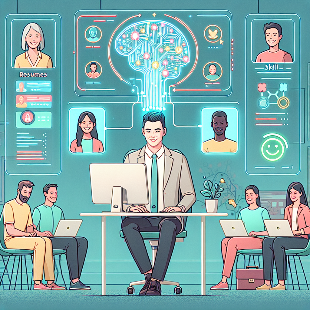 L’IA et les ressources humaines : Recrutement, gestion des talents, et bien-être au travail