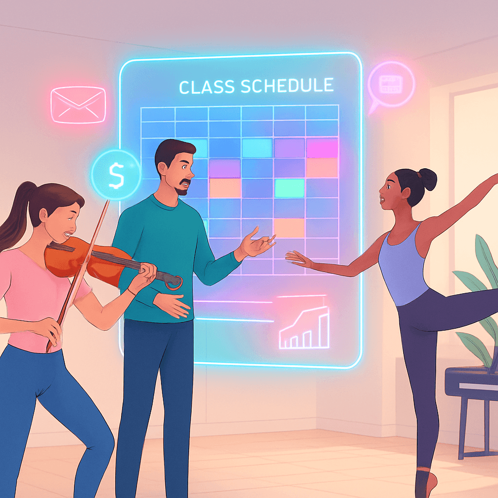 Automatiser la réservation de cours avec l’IA (écoles de musique, danse)