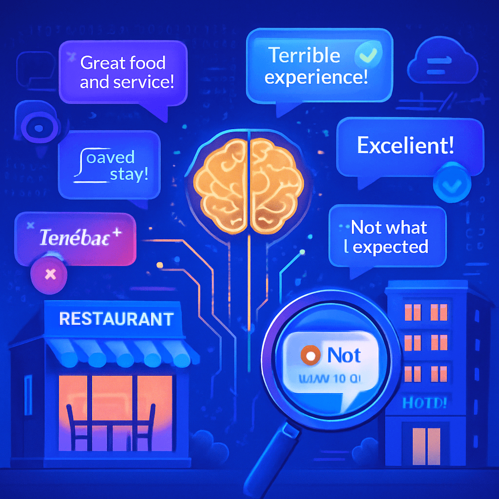 Utiliser l’IA pour détecter les faux avis clients (restaurants, hôtels)