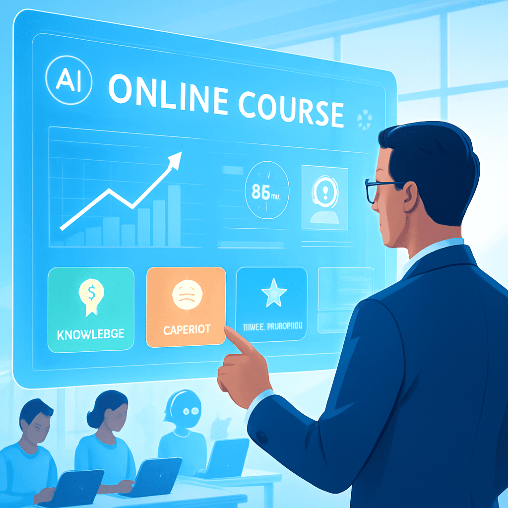 Créer des parcours de formation en ligne avec l’IA