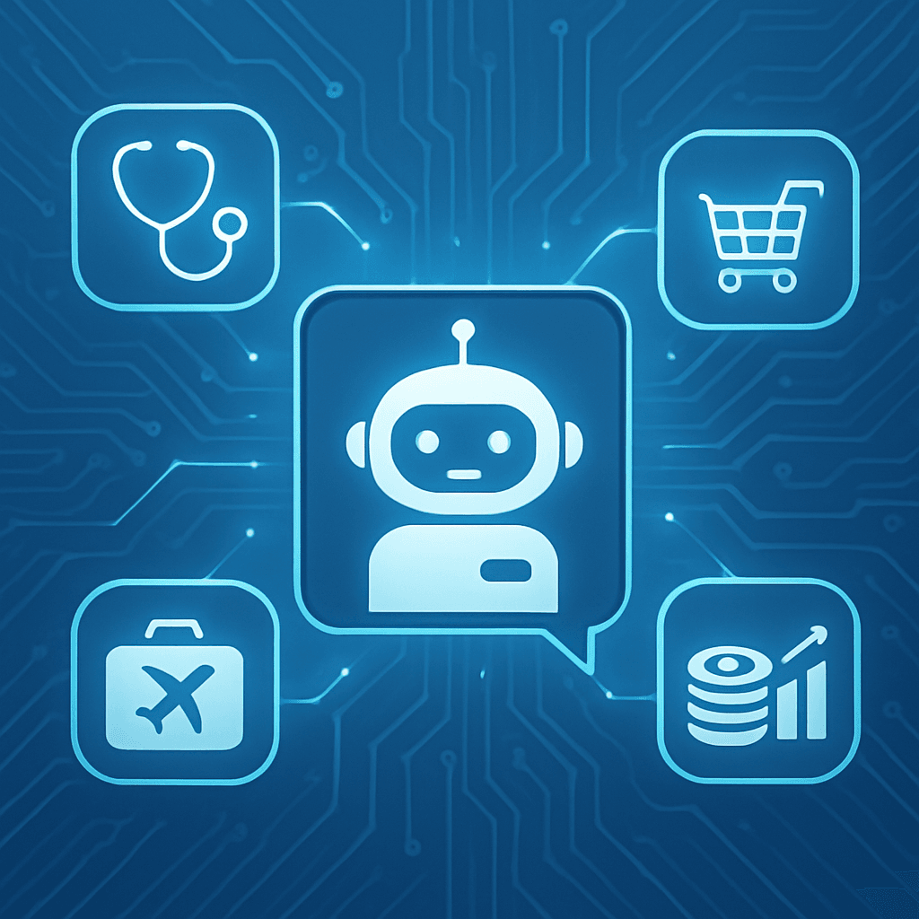 L’IA pour créer des chatbots spécialisés par secteur d’activité