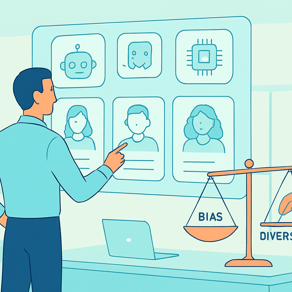 Recrutement et IA : aide précieuse ou biais cachés ?